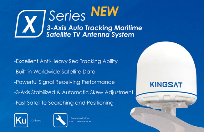 From the North Atlantic to the Tropical Equator: The X-Series antenna solves all the TV reception challenges on global routes!
